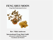 Tablet Screenshot of fengshuimoon.com